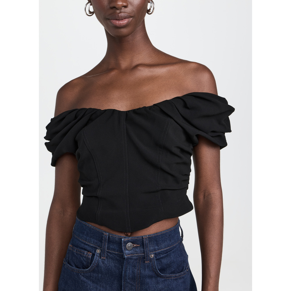 A.L.C. 'Nora' Black Top Size 12 - NWT